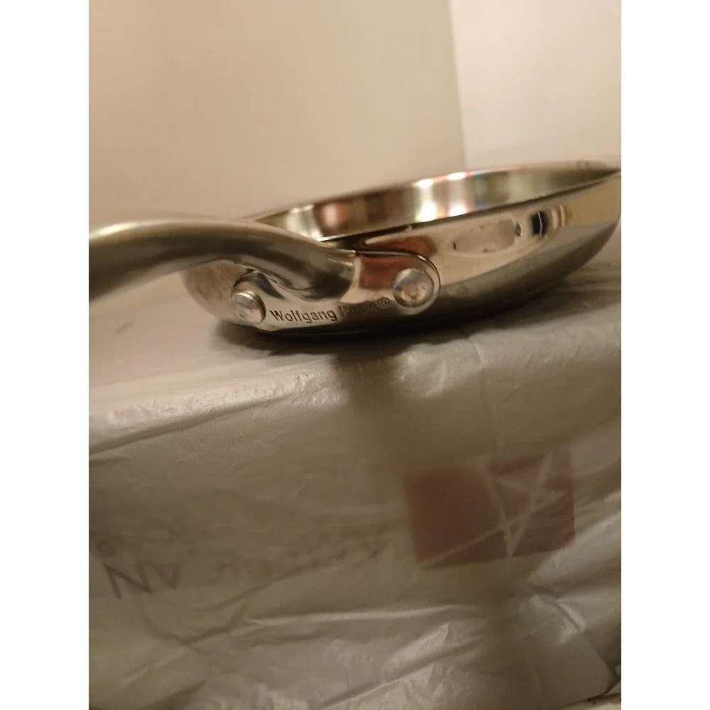 Wolfgang Puck Cafe Collection 8 Inch Omelet Pan/Sauté  Skillet Stainless Steel